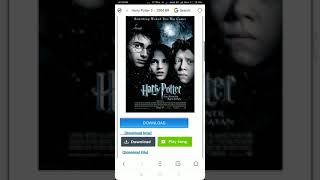 Harry Potter All Parts Download In Hindi Dubbed