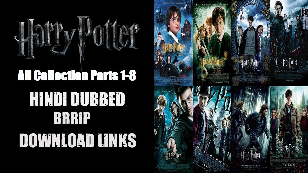 Harry Potter All Parts Download In Hindi Dubbed - babycrimson
